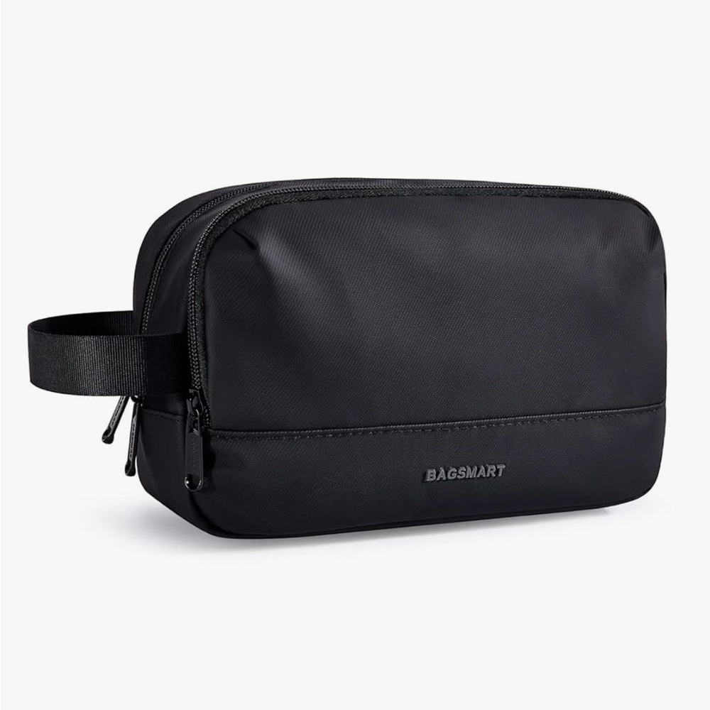 Bagsmart Black Men's Travel Bag and Tech Organizer 2 pc Set